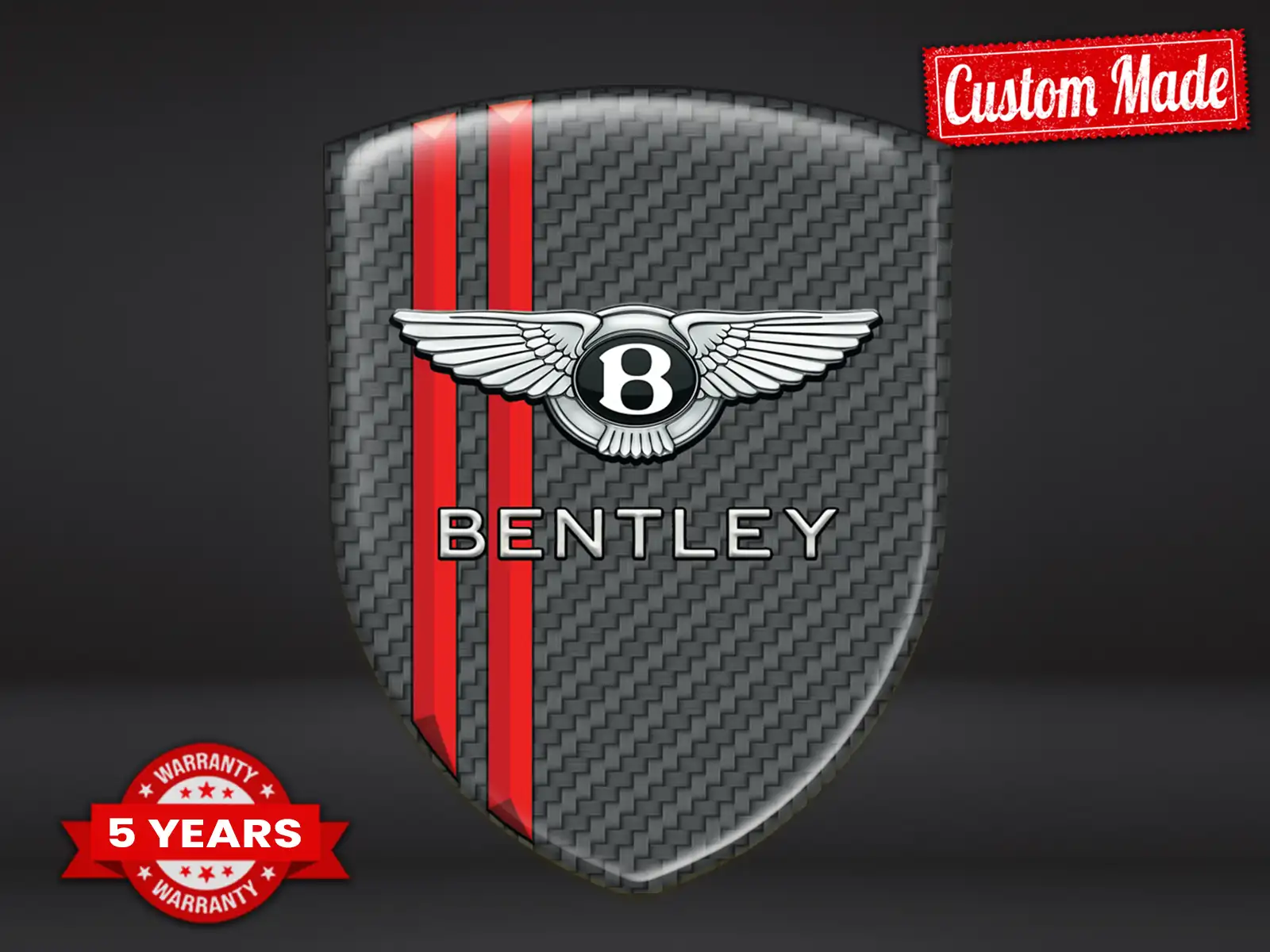 Bentley Mejores Pegatinas Parachoques Máximo Estilo Moderno Pro